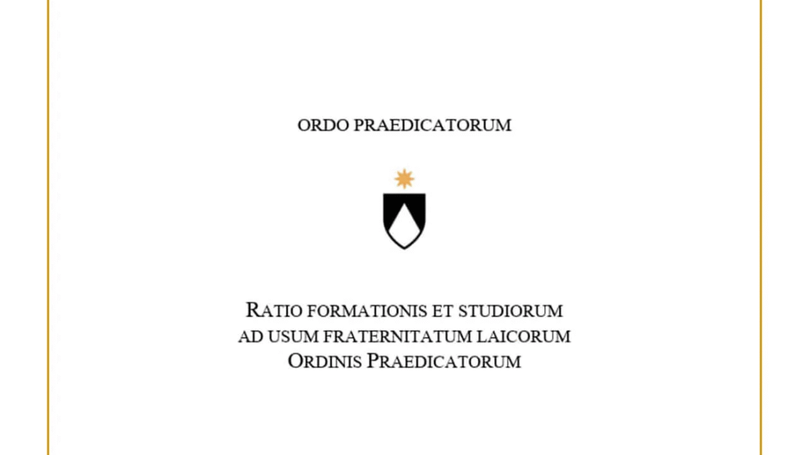 Historic Milestone for the Dominican Laity: First-Ever Ratio Formationis et Studiorum Laicorum Published